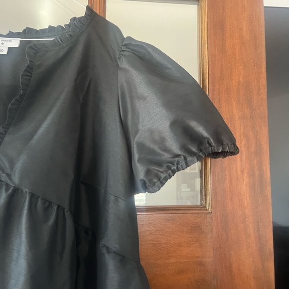 Kika Vargas Black High Low Dress - Picture 3 of 5